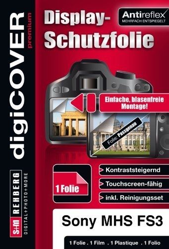 Digicover Premium Screen Protection for Sony MHS-FS3