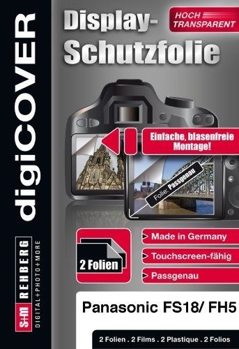 Digicover Screen Protection for Panasonic DMC-FS18/FH5