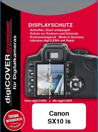 Digicover Premium Screen Protection for Canon SX10 IS