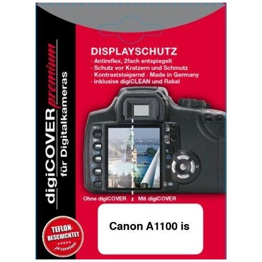 Digicover Premium Screen Protection for Canon A1100 IS