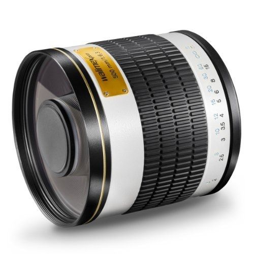 Lente teleobjetivo Walimex Pro 500/6.3 DX T2 con espejo
