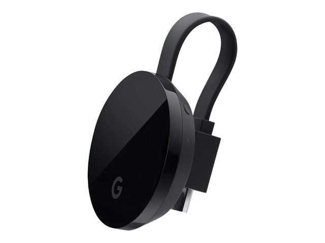 Google Chromecast Ultra - Digital Media Receiver - 4K - HDR - Black