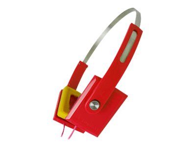 Dreams ZHP-008 Headphones - Circum-aural, Wired, 3.5mm Jack, Red