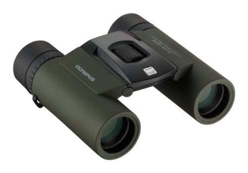 Olympus WP II 8x25 Binoculars - Waterproof - Forest Green