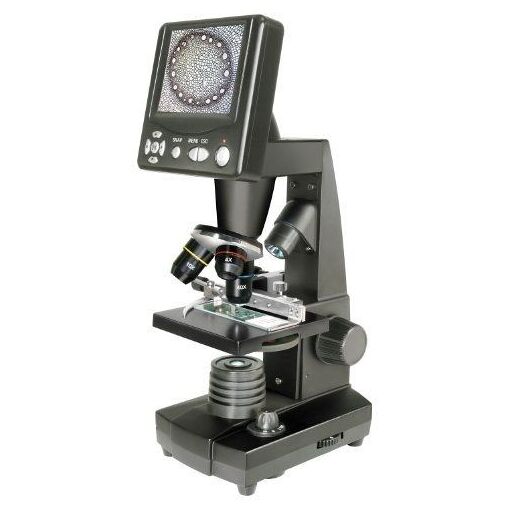Micróscopo digital LCD Bresser 40-1600x