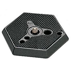 Manfrotto Schnellverschluss-Platte 030-38 (Size: 15x10 cm, Color: Black)