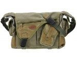 Bolsa para cámara réflex Kalahari K-31 - Verde oliva