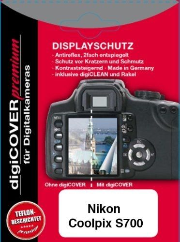 Digicover Premium Screen Protection for Nikon Coolpix S700