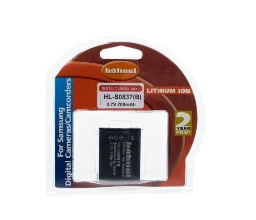 Batería Hahnel equivalente Samsung SLB-0837B de ion de litio - 3,7 V - 700 mAh