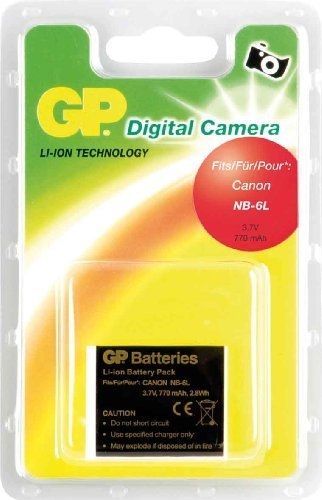 Batterie Gold Peak Li-ion 770 mAh pour Canon PowerShot SX170, SX270, SX280, SX500, SX510, SX600, SX700 et ELPH SD980