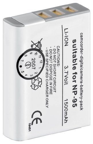 Batterie Wentronic NP-95 1500 mAh pour appareils photo Fujifilm