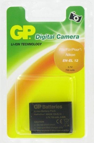 Gold Peak Li-Ion Battery - GP DNK012 (750 mAh, for Nikon Coolpix and KeyMission Cameras)