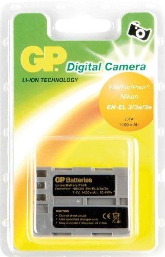 Gold Peak DNK003 - Li-Ion 1400 mAh Battery - Compatible with Nikon D Series Cameras