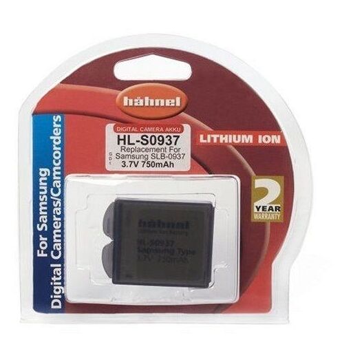 Hahnel Samsung SLB-0937 Li-ion Battery - 3.7V, 750mAh