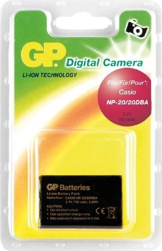 GP Casio NP-20/20DBA Rechargeable Battery for Digital Camera