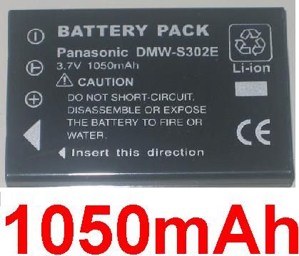 Hahnel Li-ion Battery Equivalent to Panasonic CGA-S302 - 3.7V - 1250mAh