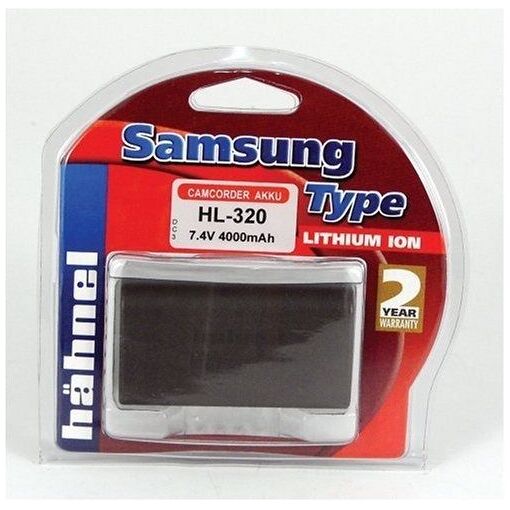 Batería Hahnel equivalente Samsung SB-L160/L320 - 7.4V - 4000mAh