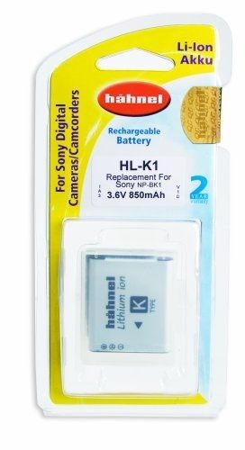 Hahnel Sony NP-BK1 Li-ion Battery Equivalent - 3.6V - 850mAh