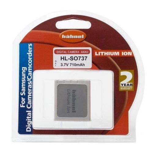 Hahnel Samsung SLB-0737 Li-ion Battery - 3.7V, 710mAh