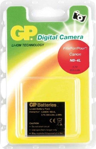 GP Canon NB-4L Digital Camera Battery