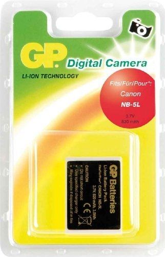 Gold Peak Rechargeable Lithium-Ion Battery for Canon Cameras