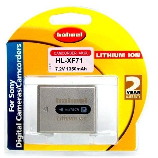 Batterie Li-ion équivalente Hahnel pour Sony NP-FF70/71 - 7,2 V - 1350 mAh