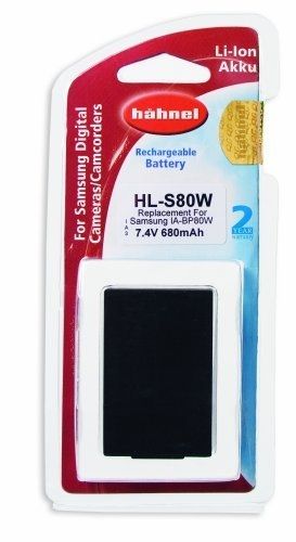 Batería Hahnel equivalente Samsung IS-BP80W - Ion de litio 7.4V - 680mAh