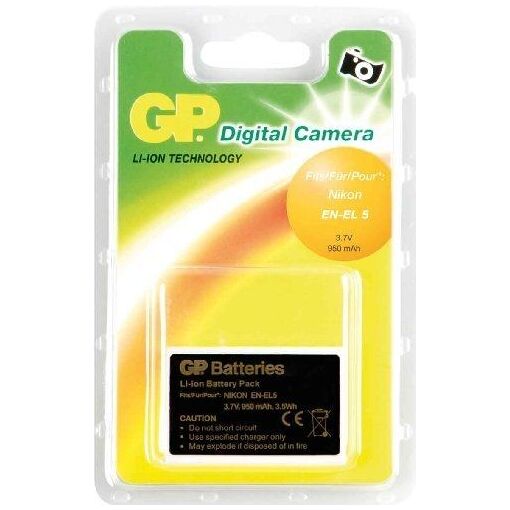Batería GP tipo Nikon EN-EL 5 para cámara digital
