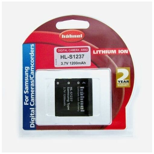 Hahnel Samsung SLB-1237 Li-ion Battery - 3.7V, 1200mAh