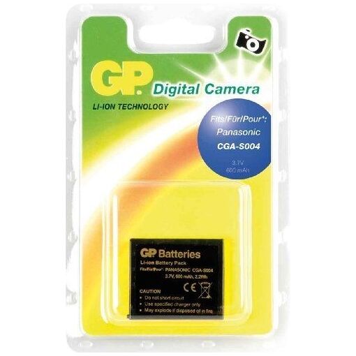 GP - Panasonic-Compatible Digital Camera Battery (CGA-S004, 750mAh)