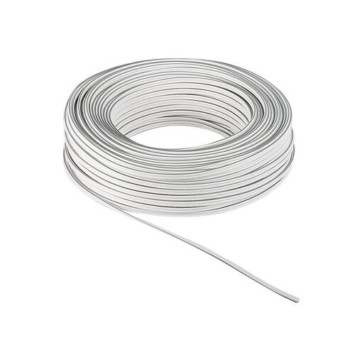 Wentronic Speaker Cable - 2.5mm² - 50m - White