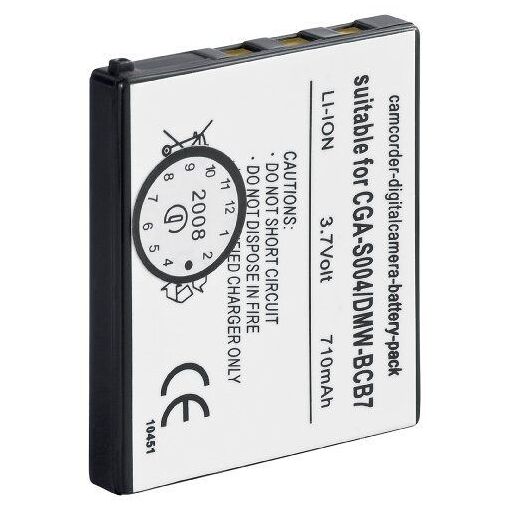 Wentronic CAM POUR CGA-S004/DMW-BCB7 710MAH Battery
