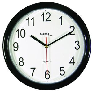 Reloj de pared y mesa Proficell WT 600, Círculo Negro