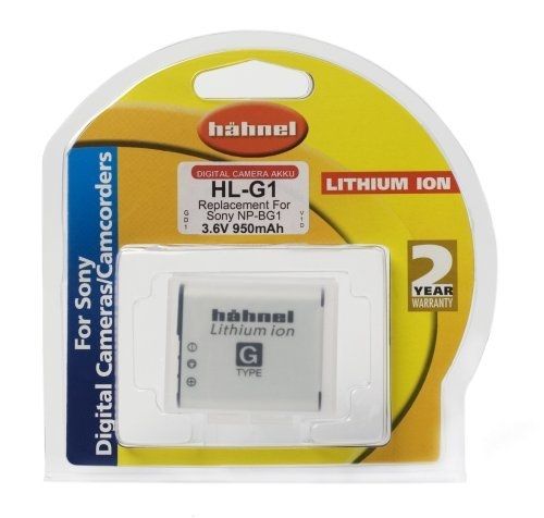 Batería Hahnel equivalente Sony NP-BG1 Li-ion - 3,4 V - 950 mAh