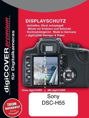 Digicover Premium Screen Protection for Sony DSC-H55