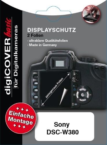 Digicover Screen Protection for Sony DSC-W380