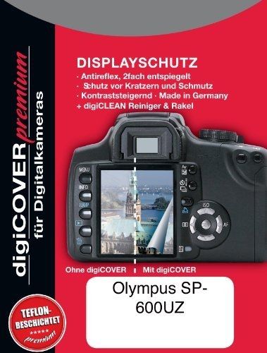 Digicover Premium Screen Protection for Olympus SP-600UZ