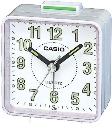 Casio Quartz Analog Alarm Clock (TQ-140-7EF)