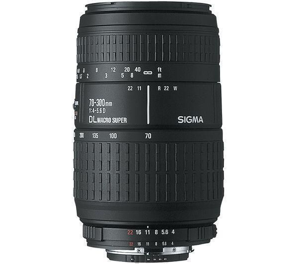 Sigma 70-300mm f/4-5.6 DG Macro Lens