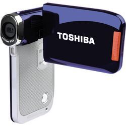 Toshiba CAMILEO P25 Camcorder - 1080p - 5MP - Flash Card - Black