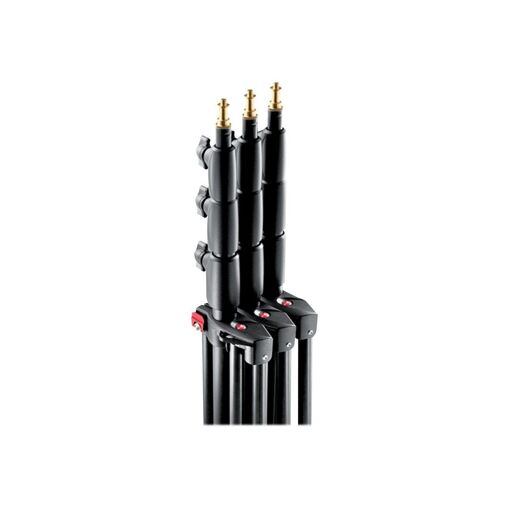 Tripode Videndum Master Manfrotto - Negro - Carga máxima: 9 kg (paquete de 3)