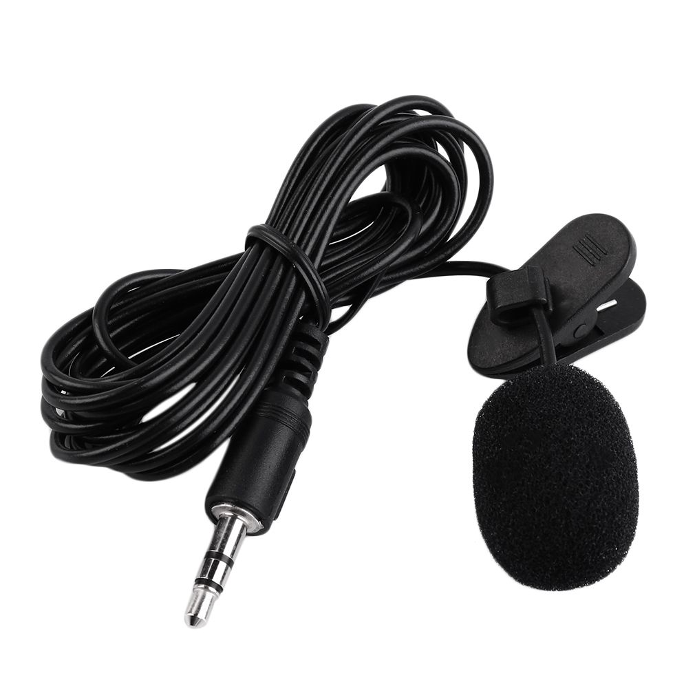 Yks 3.5mm Clip-on Lavalier Microphone for Smartphone and Laptop