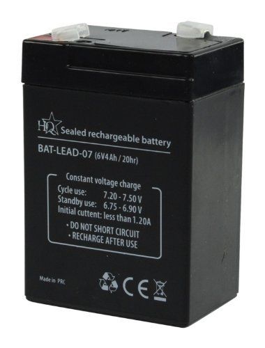 Nedis Black Lead Acid Battery - 4 Ah