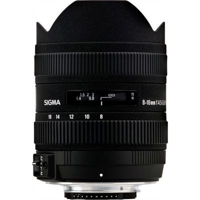 Sigma 8-16mm f/4.5-5.6 DC HSM Zoom Lens - Nikon F Mount