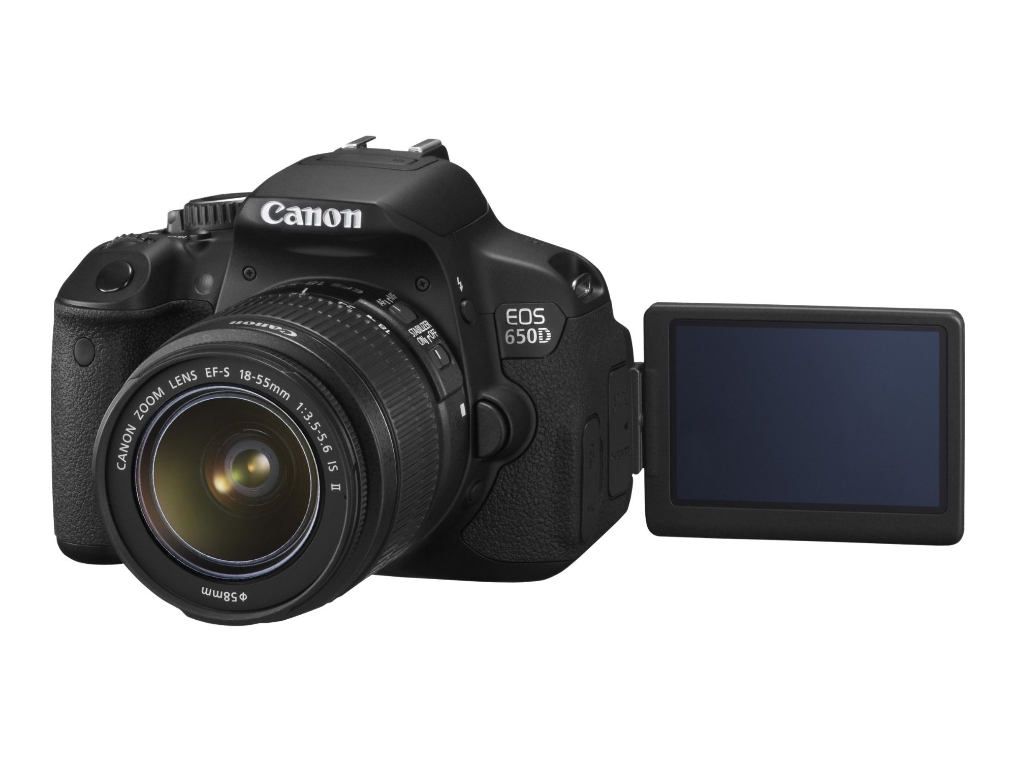 Canon EOS 650D Digital Camera - DSLR - 18.0 MP - APS-C - 1080p - 7.5x Optical Zoom EF-S 18-135mm Lens