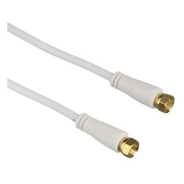 Hama Coaxial Cable 5m F White