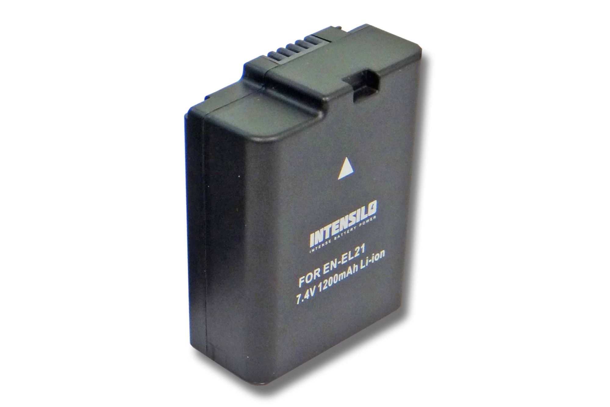 Batería Intensilo de iones de litio de 1200 mAh (7,4 V) para cámara Nikon 1 J2, 1 V2 - Reemplazo EN-EL21