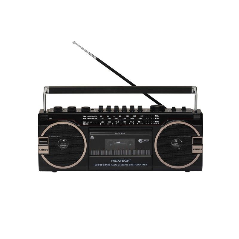 Ricatech PR1980 Retro Cassette Player Speaker
