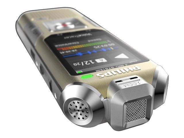 Philips Voice Tracer DVT8010 Digital Voice Recorder 8GB