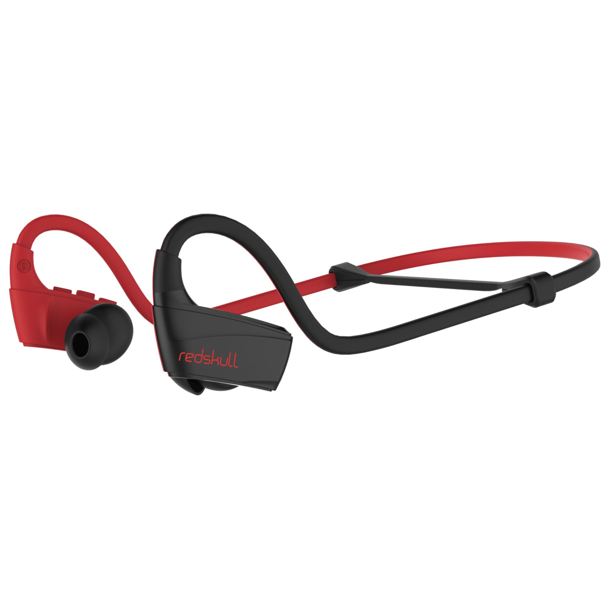 Divacore REDSKULL DVC4010R Wireless Sport Earbuds - 10H Battery Life - Red